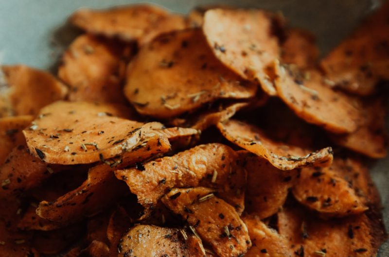 Sweet Potato crisps for your big game party!