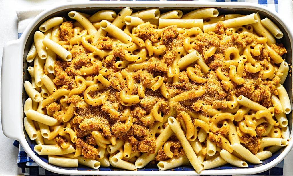 Vegan Baked Mac and Cheese