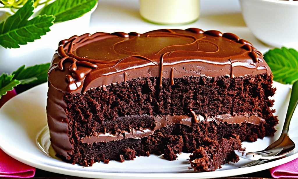 Vegan Chocolate Cake Delight 1