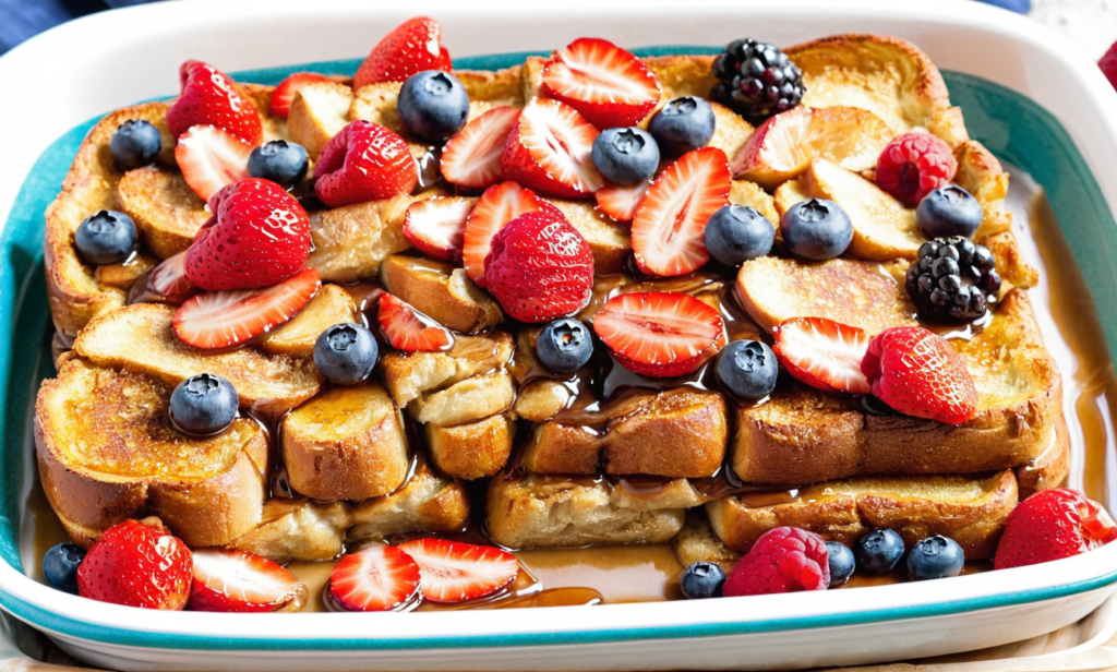 Vegan French Toast Casserole