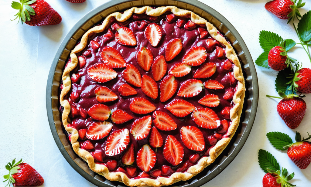 Vegan Strawberry Pie