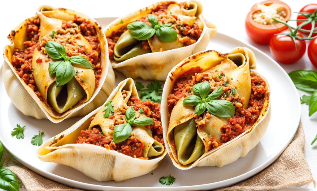 Vegan Stuffed Jumbo Shells